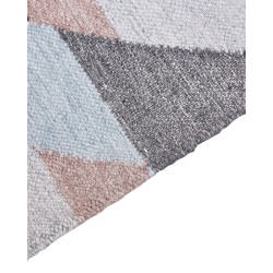 Dywan z juty 80 x 150 cm wielokolorowy NAKKAS