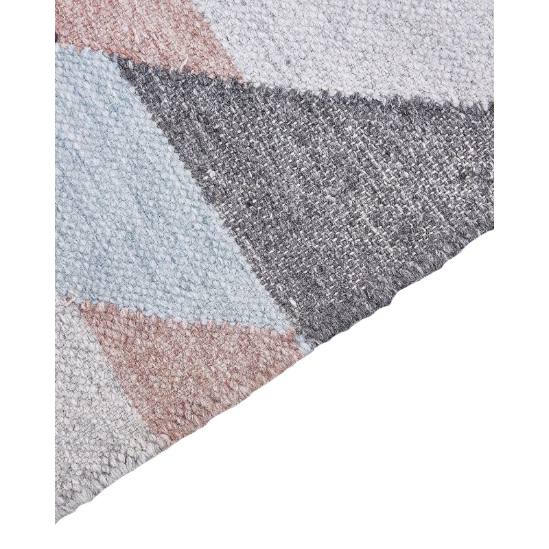 Dywan z juty 80 x 150 cm wielokolorowy NAKKAS