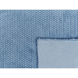 Koc BJAS 150 x 200 cm Niebieski
