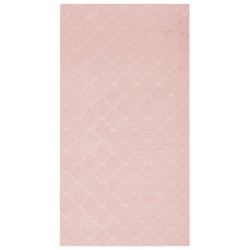 Dywan sztuczne futro królika 80 x 150 cm różowy GHARO