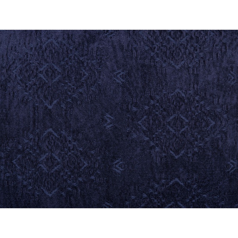 Zestaw 2 poduszek dekoracyjnych MELUR 45 x 45 cm Ciemnoniebieski Ikat