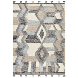 Dywan wełniany kilim 160 x 230 cm wielokolorowy AYGEZARD