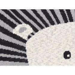 Koc MATTA Bawełna 130 x 170 cm Szary