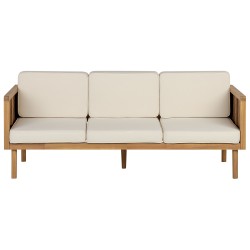 Zestaw ogrodowy ze stolikiem dla 5 osób BARATTI Drewno akacjowe Brązowy