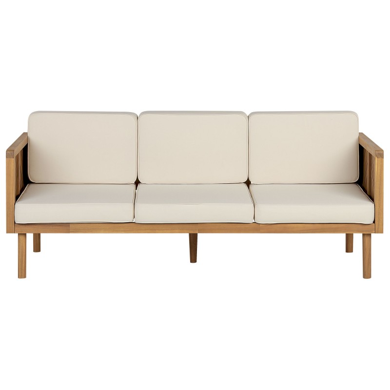 Zestaw ogrodowy ze stolikiem dla 5 osób BARATTI Drewno akacjowe Brązowy