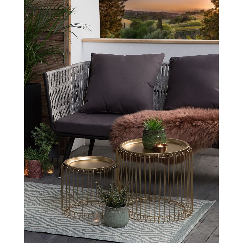 Dywan zewnętrzny 90 x 150 cm jasnozielony SIKAR