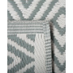 Dywan zewnętrzny 90 x 150 cm jasnozielony SIKAR