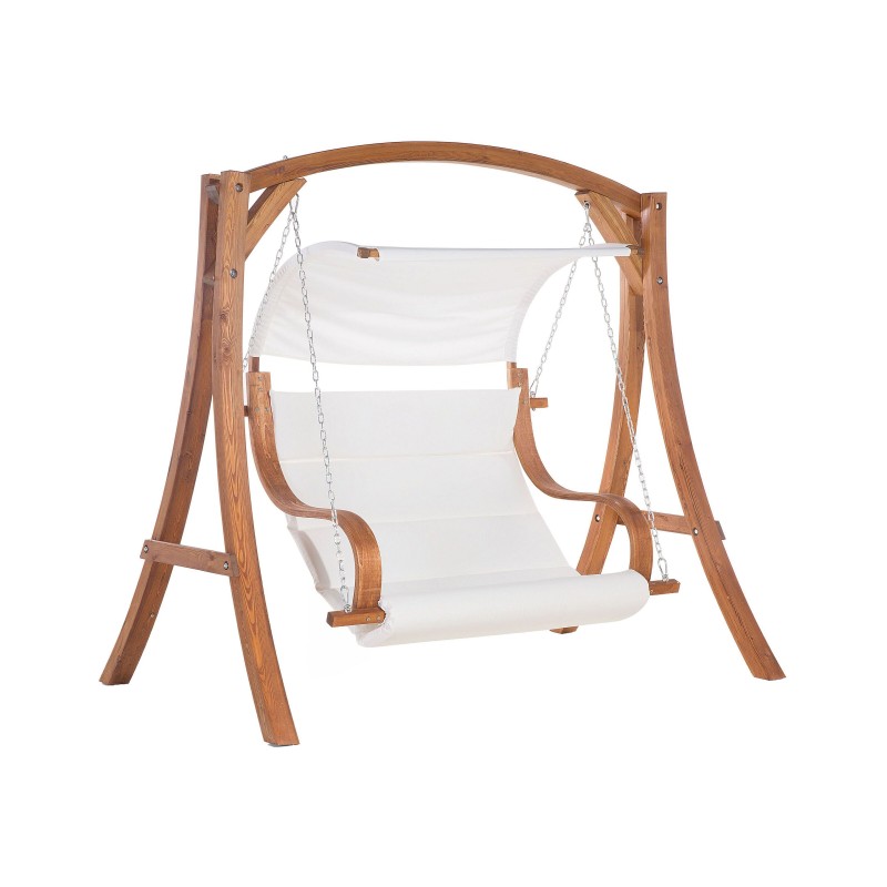Huśtawka ogrodowa APRILIA Drewno Brązowy