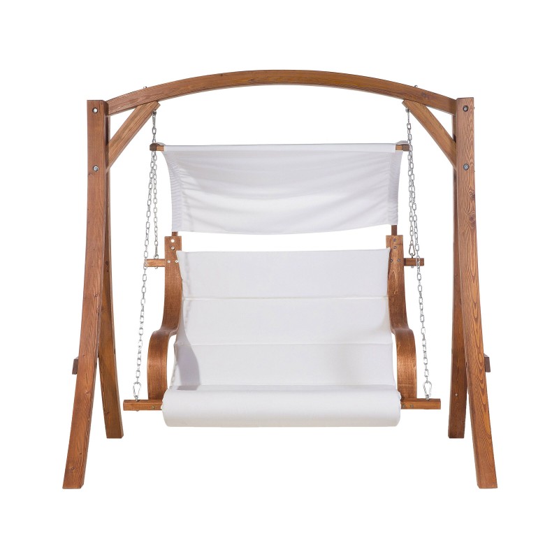 Huśtawka ogrodowa APRILIA Drewno Brązowy