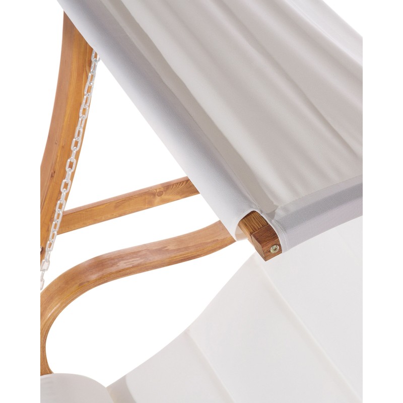 Huśtawka ogrodowa APRILIA Drewno Brązowy