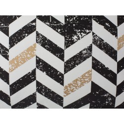 Zestaw 2 poduszek dekoracyjnych HELCONIA Bawełna 45 x 45 cm Kolorowy Wzór geometryczny