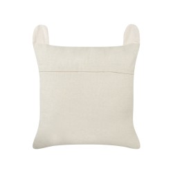 2 poduszki dekoracyjne dla dzieci misie bawełniane 45 x 45 cm brązowe TEDDYBEAR