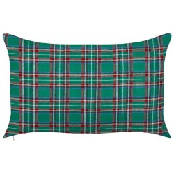 Zestaw 2 poduszek dekoracyjnych JOYCANDY 30 x 50 cm Zielony Wzór świąteczny