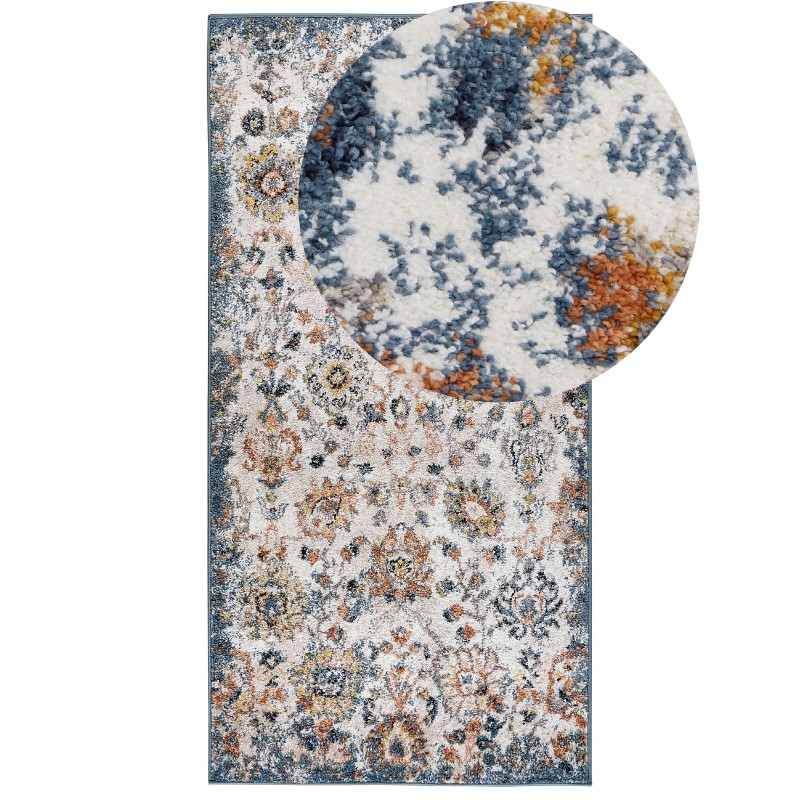 Dywan 80 x 150 cm wielokolorowy AKORI