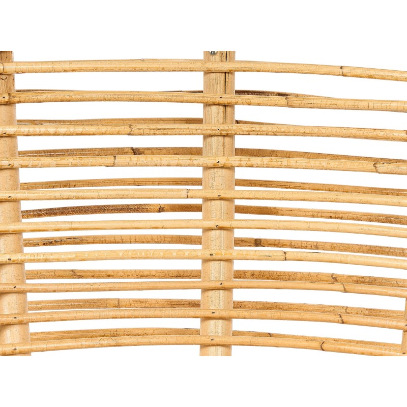 Sofa 2-osobowa rattanowa naturalna MARATEA