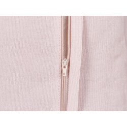 Bawełniana poduszka dekoracyjna w serca 45 x 45 cm różowa GAZANIA