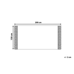 Koc HAMAT 150 x 200 cm Szmaragdowy