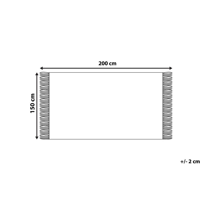 Koc HAMAT 150 x 200 cm Szmaragdowy