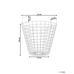 Kosz NITMA Metal Złoty