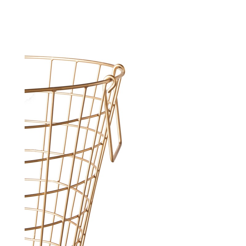 Kosz NITMA Metal Złoty