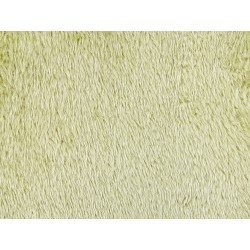 Poduszka dekoracyjna PILEA Sztuczne futro 45 x 45 cm Jasnozielony Jednolity