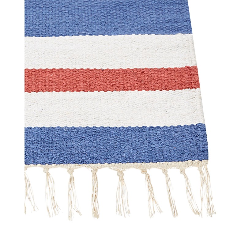 Dywan bawełniany kilim 80 x 150 cm wielokolorowy VARSER