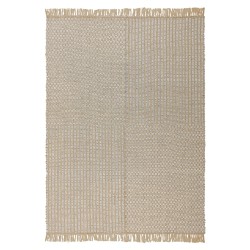 Dywan z juty 140 x 200 cm beżowy ADABAG