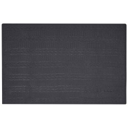 Koc FETHIYE Bawełna 140 x 170 cm Ciemnoszary