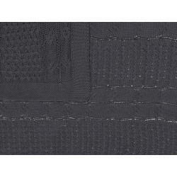 Koc FETHIYE Bawełna 140 x 170 cm Ciemnoszary