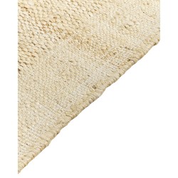 Dywan z juty 80 x 150 cm beżowy DEDEMLI