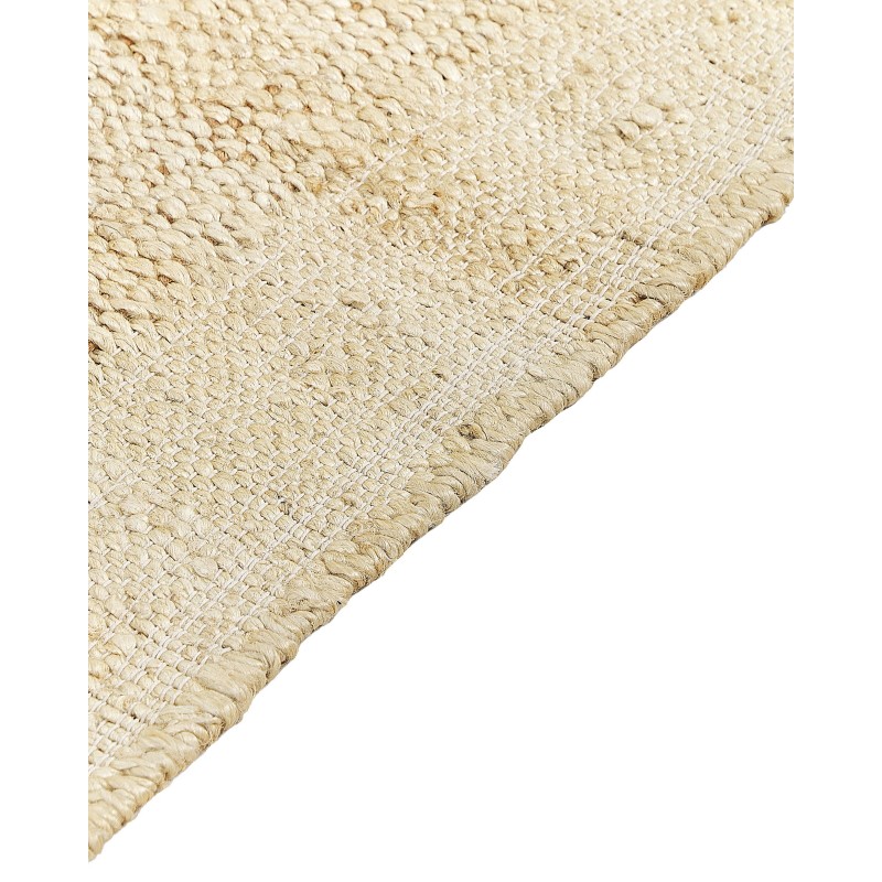 Dywan z juty 80 x 150 cm beżowy DEDEMLI