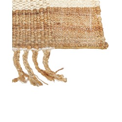 Dywan z juty 80 x 150 cm beżowy DEDEMLI