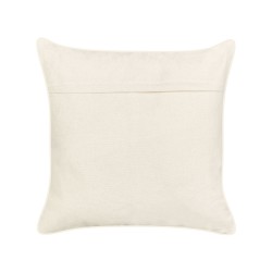 Poduszka dekoracyjna SARGASSUM Len 45 x 45 cm Beżowy Wzór zwierzęcy