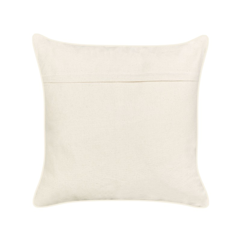 Poduszka dekoracyjna SARGASSUM Len 45 x 45 cm Beżowy Wzór zwierzęcy