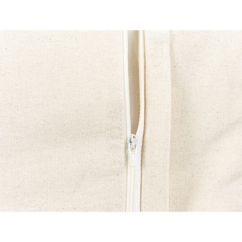 Poduszka dekoracyjna SARGASSUM Len 45 x 45 cm Beżowy Wzór zwierzęcy