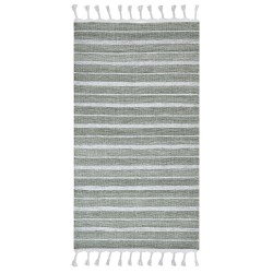 Dywan 80 x 150 cm zielony BADEMLI