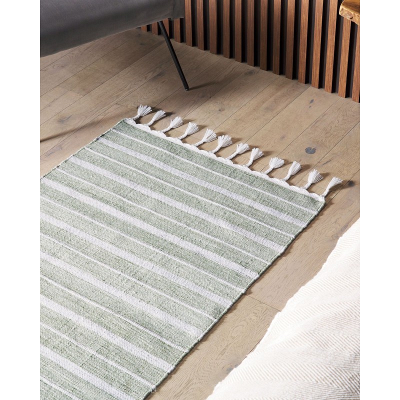 Dywan 80 x 150 cm zielony BADEMLI