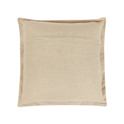 Zestaw 2 poduszek dekoracyjnych GUZMANIA 45 x 45 cm Beżowy Jednolity