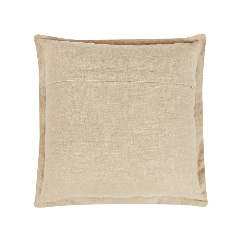 Zestaw 2 poduszek dekoracyjnych GUZMANIA 45 x 45 cm Beżowy Jednolity