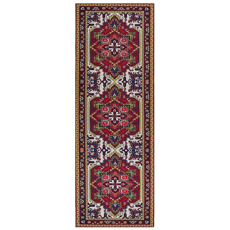 Dywan 70 x 200 cm czerwony COLACHEL