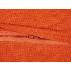 Zestaw 2 poduszek dekoracyjnych SAGENIA Bawełna 45 x 45 cm Pomarańczowy Wzór abstrakcyjny