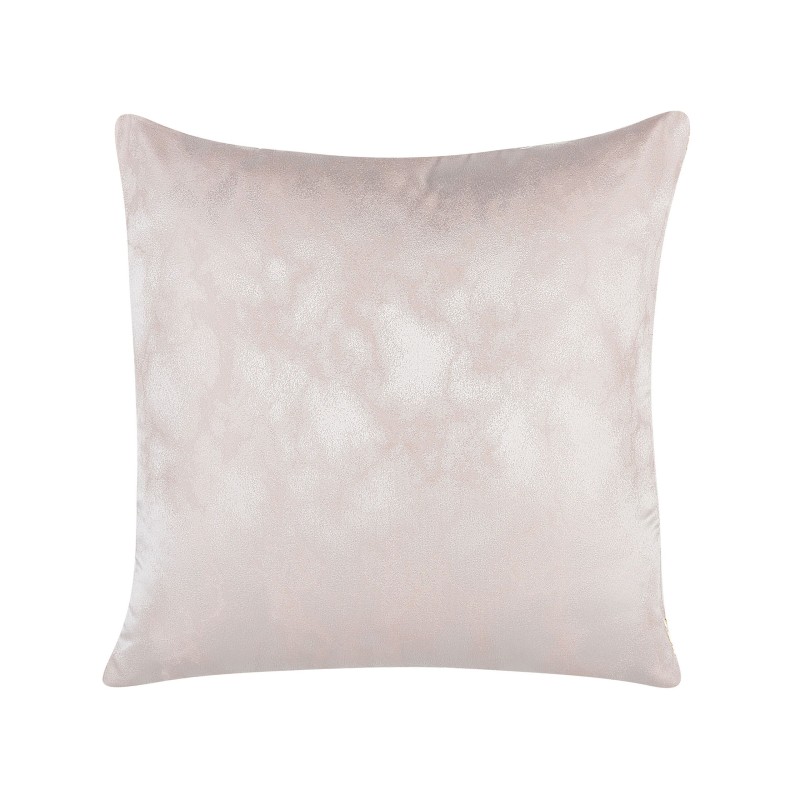 Zestaw 2 poduszek dekoracyjnych CASSIA 45 x 45 cm Różowy Wzór geometryczny