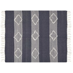 Koc NEMLI 130 x 150 cm Ciemnoniebieski