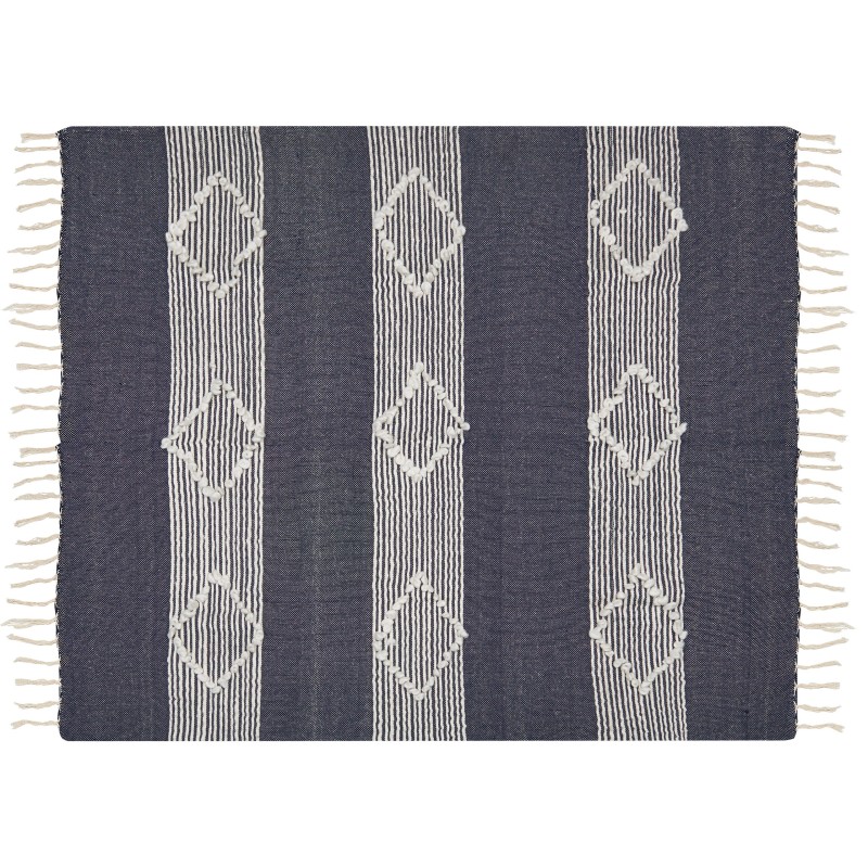 Koc NEMLI 130 x 150 cm Ciemnoniebieski