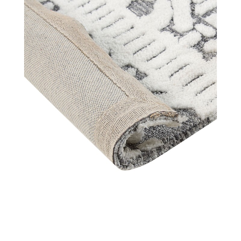 Dywan 300 x 400 cm biało-szary SIBI