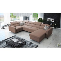 U-förmiges Ecksofa Arco V Maxi - luxuriöser Komfort und Multifunktionalität