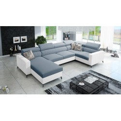 Sofá esquinero en forma de U Arco V Maxi - lujo, confort y multifuncionalidad.