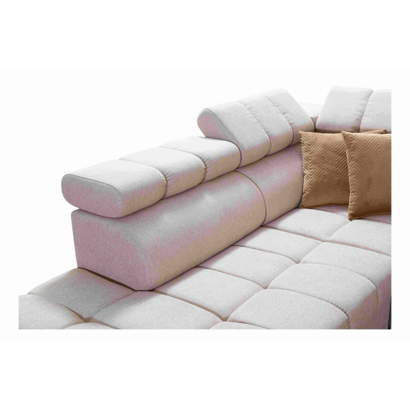 Ecksofa Venna VII mit Schlaffunktion, USB-Anschluss und öffnender Bar Plusz, Avra 16