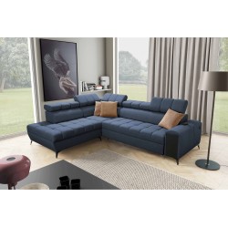 Ecksofa Venna VII mit Schlaffunktion, USB-Anschluss und aufklappbarer Bar Plusz, Avra 14