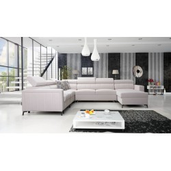 U-shaped corner sofa Arco VII with sleeping function – where elegance meets functionality